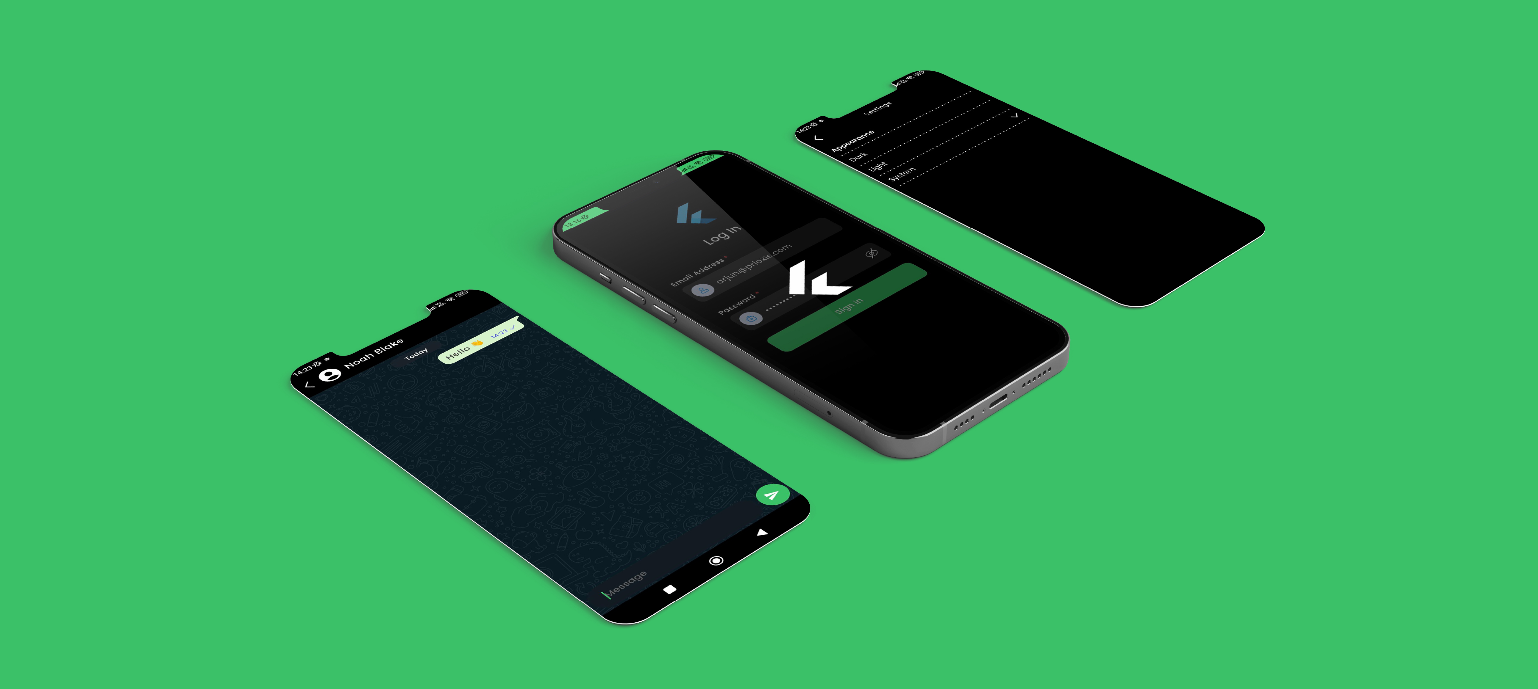 LucentTalk Chat App